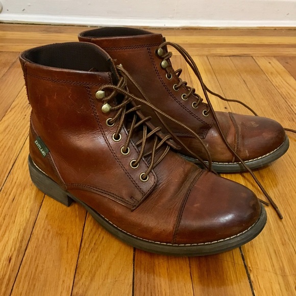 eastland cap toe boot